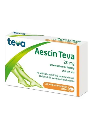 Aescin Teva 20 mg 120 Tabletten