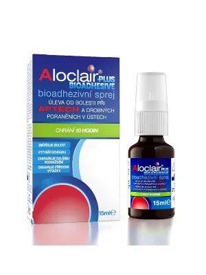 Aloclair PLUS BIOADHESIVE Spray 15 ml