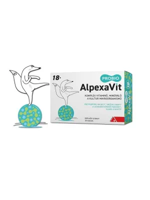 AlpexaVit PROBIO 18+ 30 Kapseln