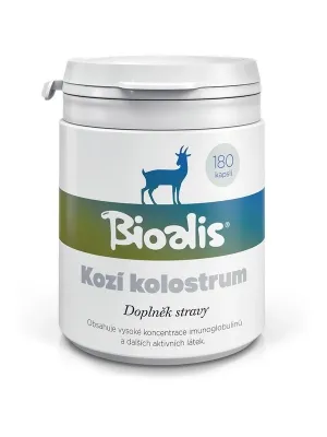 BIOALIS Ziegenkolostrum 180 Kapseln