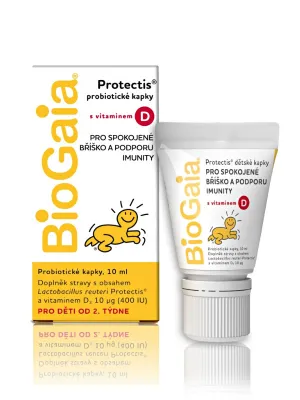 BioGaia Protectis probiotische Tropfen mit Vitamin D 10 ml