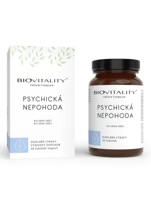 Biovitality psychisches Unbehagen 30 Kapseln