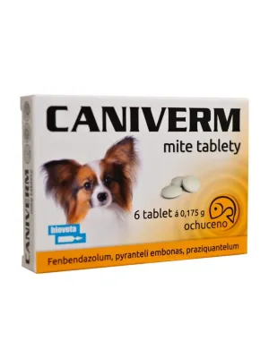 Caniverm mite 0,175g 6 Tabletten