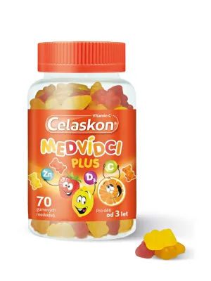 Celaskon MEDVÍDCI (Teddybären) PLUS für Kinder ab 3 Jahren 70 Stück