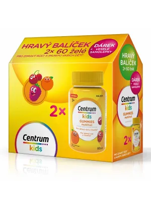 Centrum Kids Gummies Multifruit 2 x 60 Stück Geschenkpackung