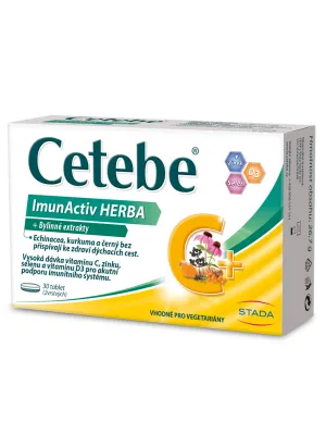 Cetebe ImunActiv HERBA + Kräuterextrakte 30 Tabletten