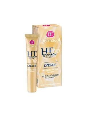 Dermacol Hyaluron Therapy 3D Augen- und Lippenremodellierungscreme 15 ml