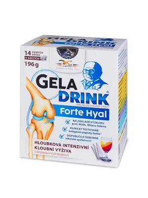 Geladrink Forte Hyal Getränk 7 Geschmacksrichtungen 14 Beutel x 14 g