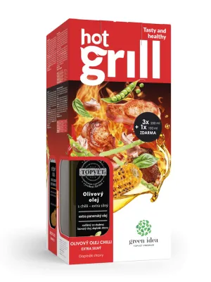 Hot Grill (Ölset zum Grillen) 3+1 Gratis 850 ml