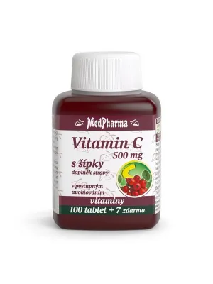 MedPharma Vitamin C 500 mg mit Hagebutten 107 Tabletten