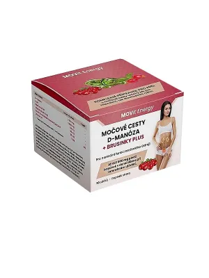 MOVit Harnwege D-Mannose + Preiselbeeren PLUS 30 Portionsbeutel