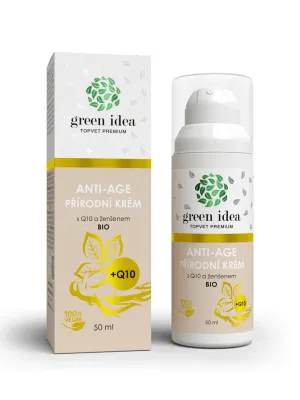 Natürliche Anti-Age-Creme mit Q10 und Ginseng 50 ml