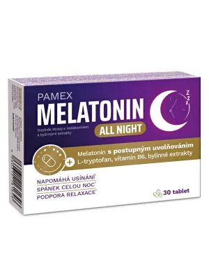 Pamex Melatonin all night 30 Tabletten