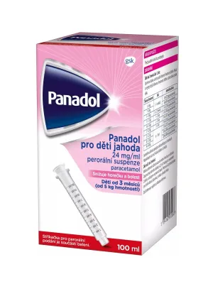 Panadol für Kinder Erdbeere Suspension 100 ml