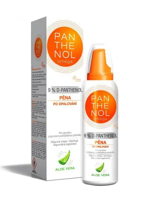 Panthenol Omega Kühlschaum mit Aloe Vera 9% 200 ml