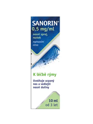 Sanorin 0.5 mg/ml Nasenspray 10 ml