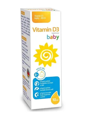 Sirowa Vitamin D3 Baby 400 IE Tropfen 10 ml 1+1 GRATIS