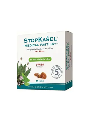 STOPKASEL Medical Pastillen Dr. Weiss 24 Pastillen