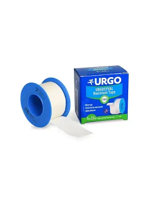 URGO SYVAL 2,5 cm x 5 m Fixierpflaster Textil weiß NEU 1 Stück