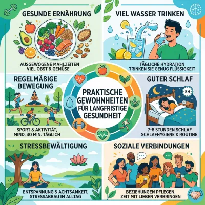 Praktische Gewohnheiten für langfristige Gesundheit Medizinisch geprüft von Apotheke...